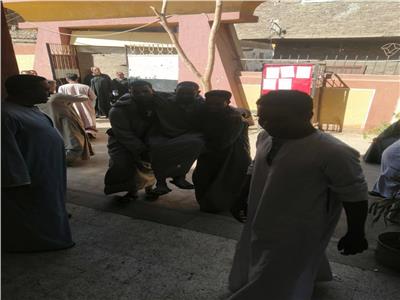 إقبال كثيف في محافظة الأقصر على صناديق الاقتراع