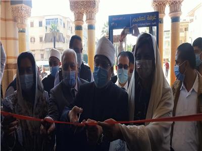 وزيرة الهجرة تفتتح مسجد الرحمة برأس البر