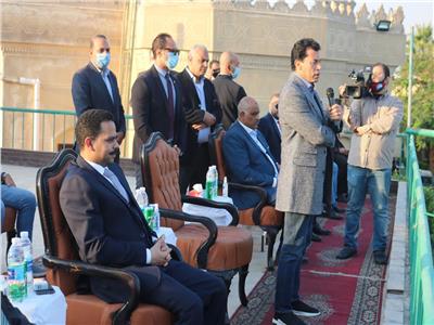 وزير الرياضة يشهد افتتاح ملاعب «مستقبل وطن» بالقاهرة