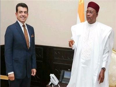 صورة أرشيفية للقاء رئيس النيجر بالمدير العام للإيسيسكو 