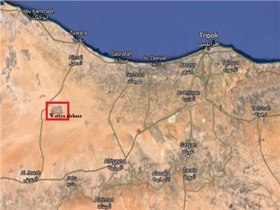 قاعدة الوطية غرب ليبيا