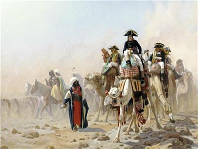 رسم تخيلي للحملة الفرنسية على مصر