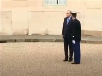 الاستقبال المهين لأردوغان في قصر الإليزيه