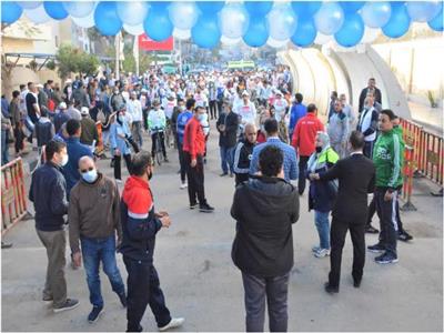 محافظة الغربية تحتفل باليوم العالمي لمكافحة الفساد  بماراثون الرياضي