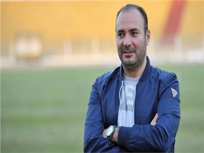 هيثم شعبان المدير الفني للفريق الأول لكرة القدم بنادي سيراميكا 