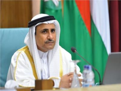 رئيس البرلمان العربي يهنئ عبد المنعم العوادات لانتخابه رئيساً لمجلس النواب الأردني