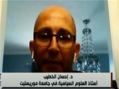 الدكتور إحسان الخطيب، أستاذ العلوم السياسية في جامعة موريستيت