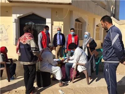 زيادة الاقبال علي المبادرة الرئاسية لفحص وعلاج الأمراض المزمنة في سيناء