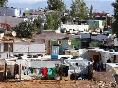 مخيم لاجئين سوريين في لبنان (ارشيفية رويترز)