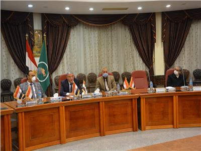 لقاء محافظ المنيا مع أعضاء مجلسي النواب والشيوخ 