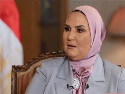 الدكتورة نيفين القباج ، وزيرة التضامن الإجتماعي