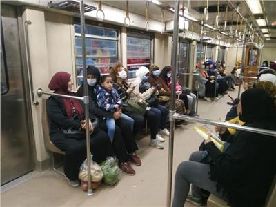 صورة  من مترو الأنفاق