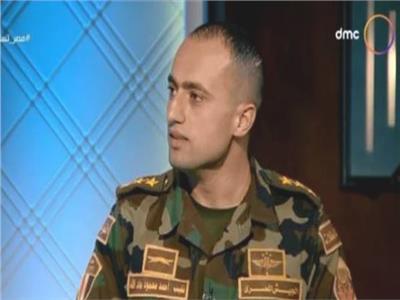  النقيب أحمد محمود جادالله ضابط بقوات الصاعقة بالجيش المصري
