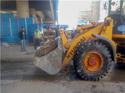 محافظ الإسكندرية يوجه بإزالة إشغالات الطريق بفيكتوريا ورفع كفاءة الإنارة  