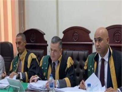  هيئة المحكمة برئاسة المستشار محمد أحمد الجندي