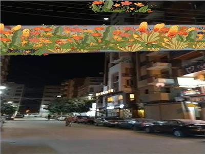 حملة لرفع عشرات الاعلانات المخالفة باحياء مدينة المنيا