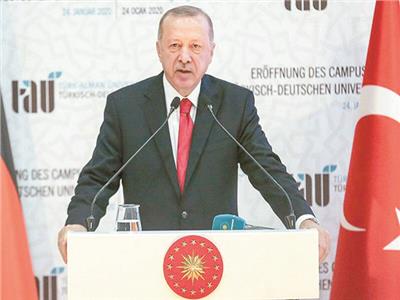  الرئيس التركى رجب طيب أردوغان