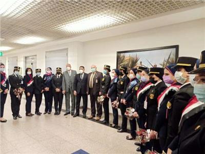  مطار القاهرة يحتفل بالذكرى ال 69 لعيد الشرطة 