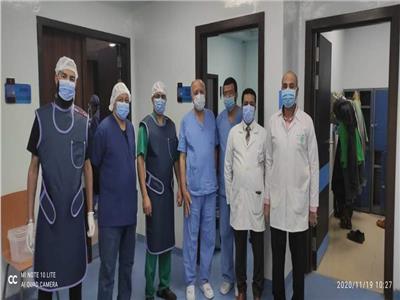  فريق طبي بمستشفى إسنا التخصصى جنوب محافظة الأقصر