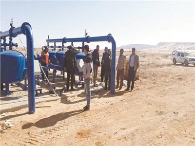  مشروعات عديدة لمياه الشرب فى قرى شمال سيناء