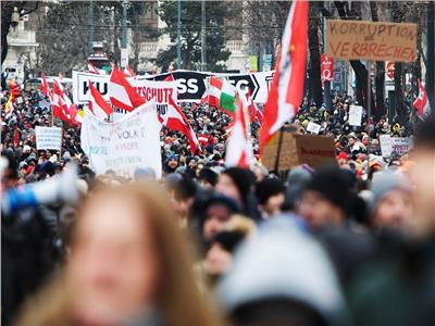 اندلاع احتجاجات في النمسا 