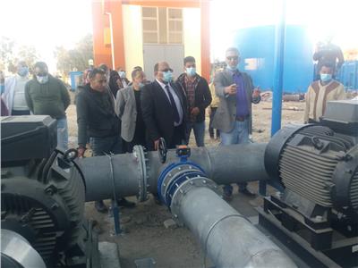 رئيس مياه القناة رفع الطاقة التصميمية لمجمع محطات القصاصين