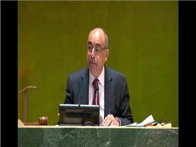 السفير محمد إدريس، المندوب الدائم لمصر لدى الأمم المتحدة