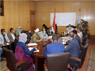 اجتماع سكرتير عام محافظة الأقصر
