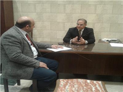  رئيس الهيئة البرلمانية لحزب الوفد خلال حواره  لـ «الأخبار المسائى»