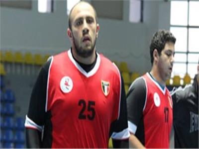 وسام نوار لاعب منتخب مصر لكرة اليد