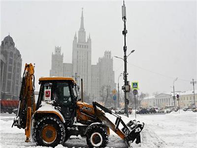 صورة للثلوج في موسكو