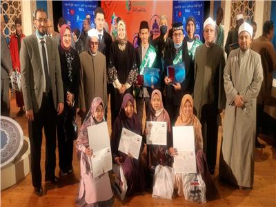 الفائزين بمسابقة بورسعيد الدولية لحفظ القرآن الكريم والابتهال الديني