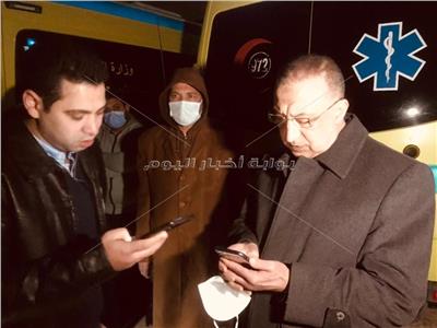 محافظ الإسكندرية ٥ وفيات و٥ مصابين من ضحايا غرق مركب مريوط 