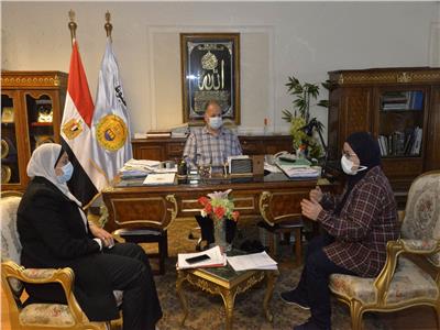 محافظ أسيوط: تجهيز وتطوير المقر الجديد للفرع الرئيسي لمكتبة مصر العامة بأسيوط  