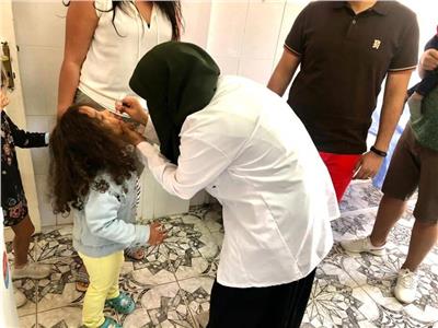التطعيم ضد شلل الأطفال بشرم الشيخ  