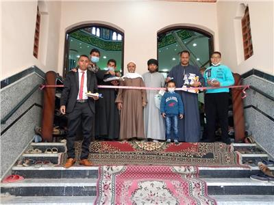  افتتاح مسجد الرحمة 