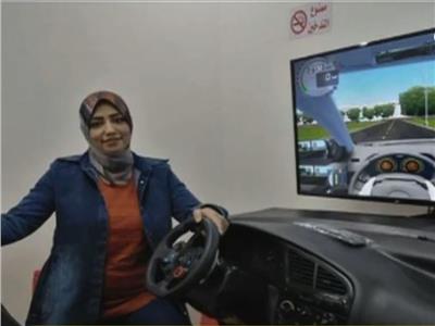 أسماء الوراقي، أول فتاة تعلم الرجال قيادة السيارات في المنوفية