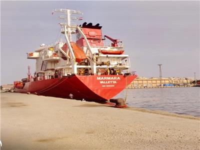 اقتصادية قناة السويس :  شحن 4000 طن صودا كاوية بميناء غرب بورسعيد