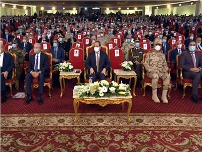 الرئيس عبد الفتاح السيسى خلال الندوة التثقيفية