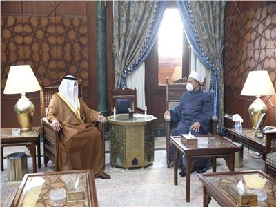 الإمام الأكبر يستقبل السفير الإماراتي