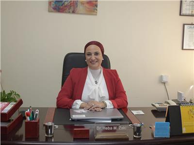 الدكتورة هبة مدحت زكي، المدير التنفيذي للحاضنة