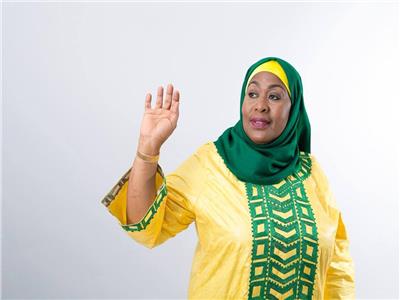 سامية حسن تؤدي اليمين الدستورية رئيس لتنزانيا