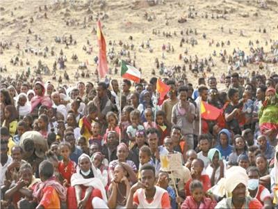  الاف اللاجئين الاثيوبيين يتدفقون إلى السودان بعد الحرب فى تيجراى