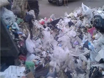 القمامة في شوارع شبرا الخيمة