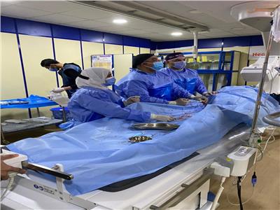 إجراء ٨ حالات قسطرة قلبية بمستشفى الزقازيق العام