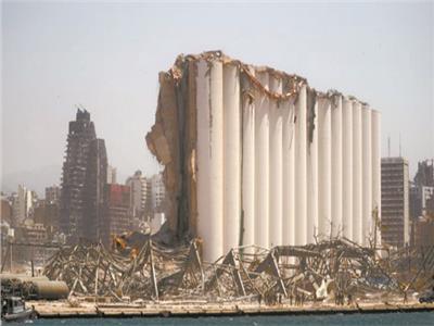مرفأ بيروت بعد التفجير 