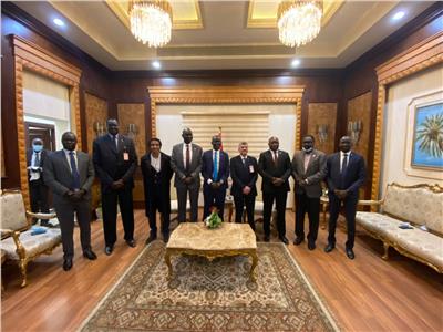 " الشباب والرياضة " تستقبل وزير الشباب والرياضة الجنوب السوداني