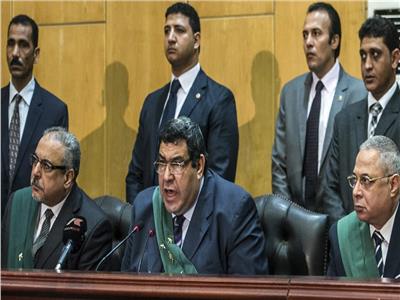 هيئة المحكمة برئاسة المستشار شعبان الشامي