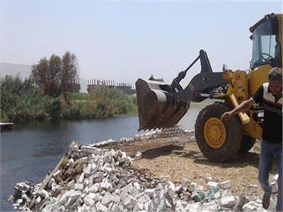 إزالة التعدي على نهر النيل
