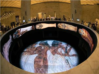  توافد المئات على المتحف القومي للحضارة المصرية